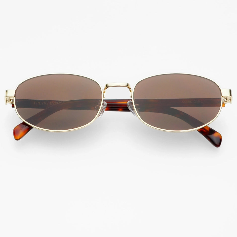 CLARK OVAL SUNGLASSES