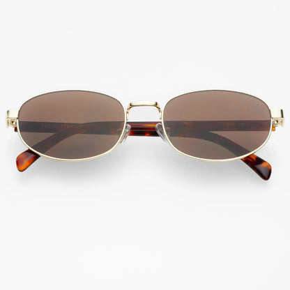 CLARK OVAL SUNGLASSES