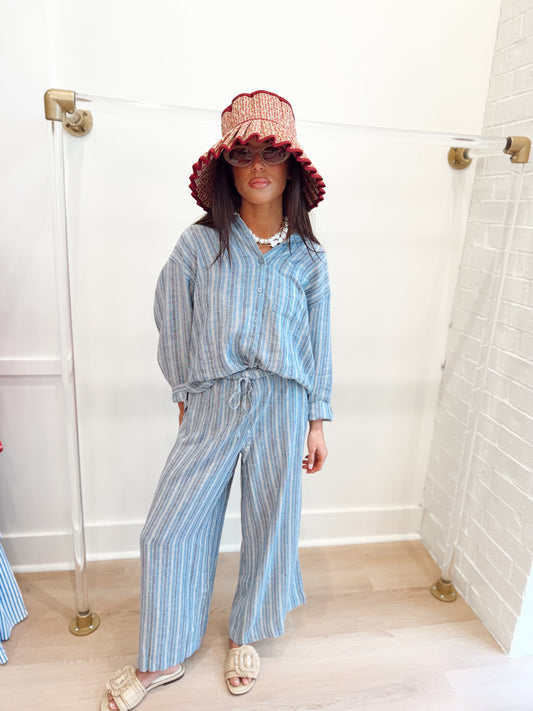 THE PERFECT STRIPED BUTTON UP