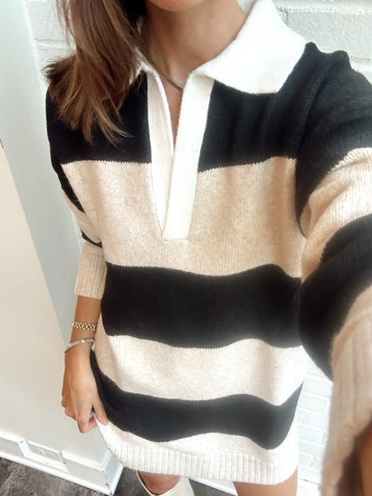 POLI STRIPED DRESS