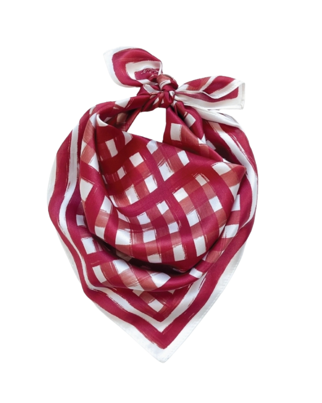 TAILGATE CHECK SCARF SQUARE