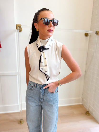 JORDY SLEEVELESS TURTLENECK