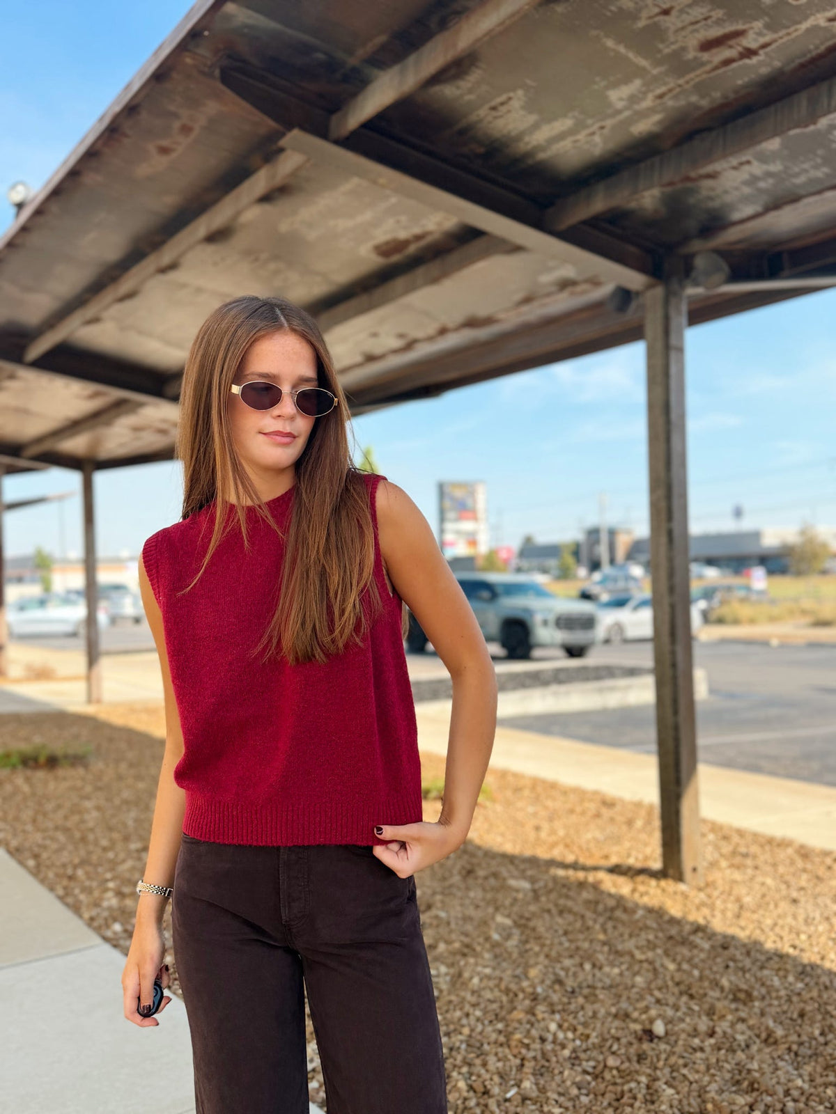 ROSA ESSENTIAL SWEATER VEST