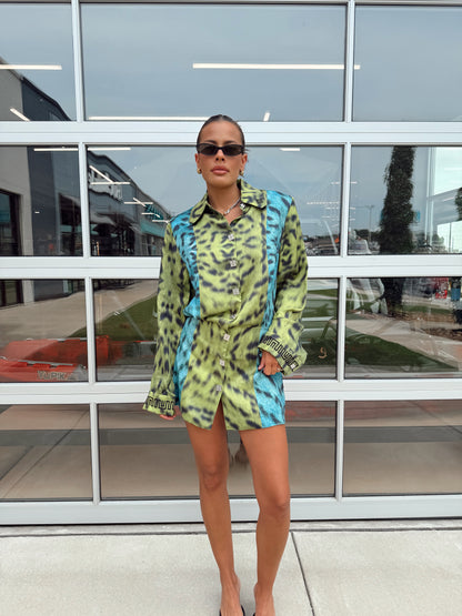 LYNX SHIRT DRESS