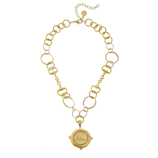 HORSE BIT EQUESTRIAN NECKLACE