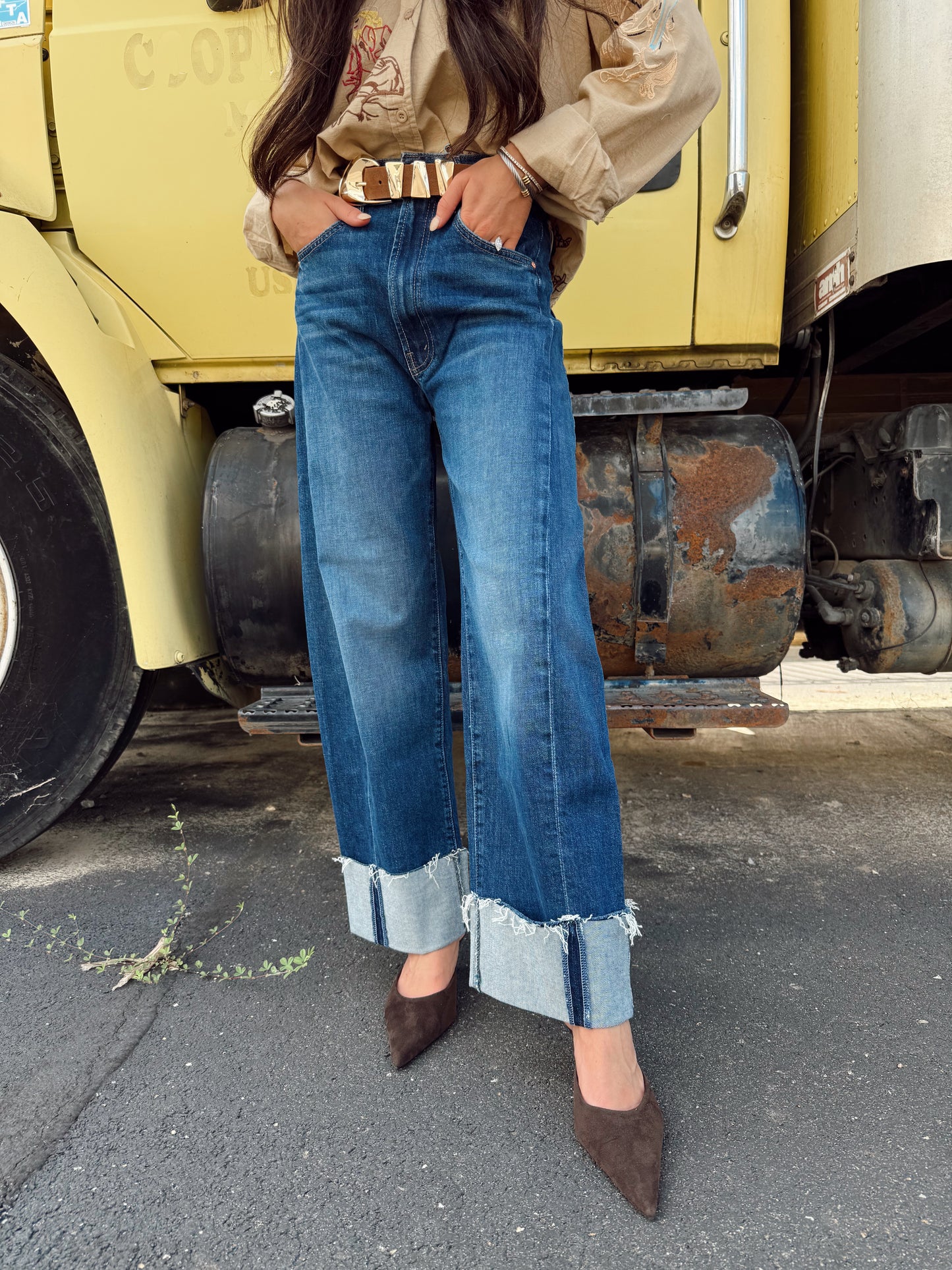 THE HALF PIPE ANKLE CUFF FRAY
