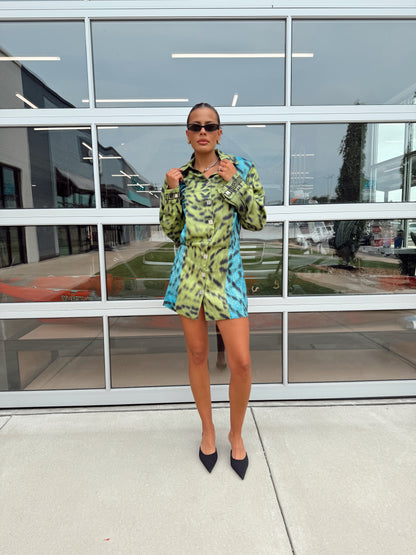 LYNX SHIRT DRESS