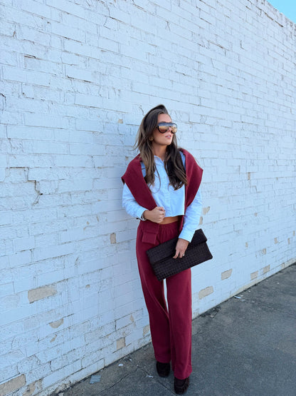 FRENCH TERRY PANT