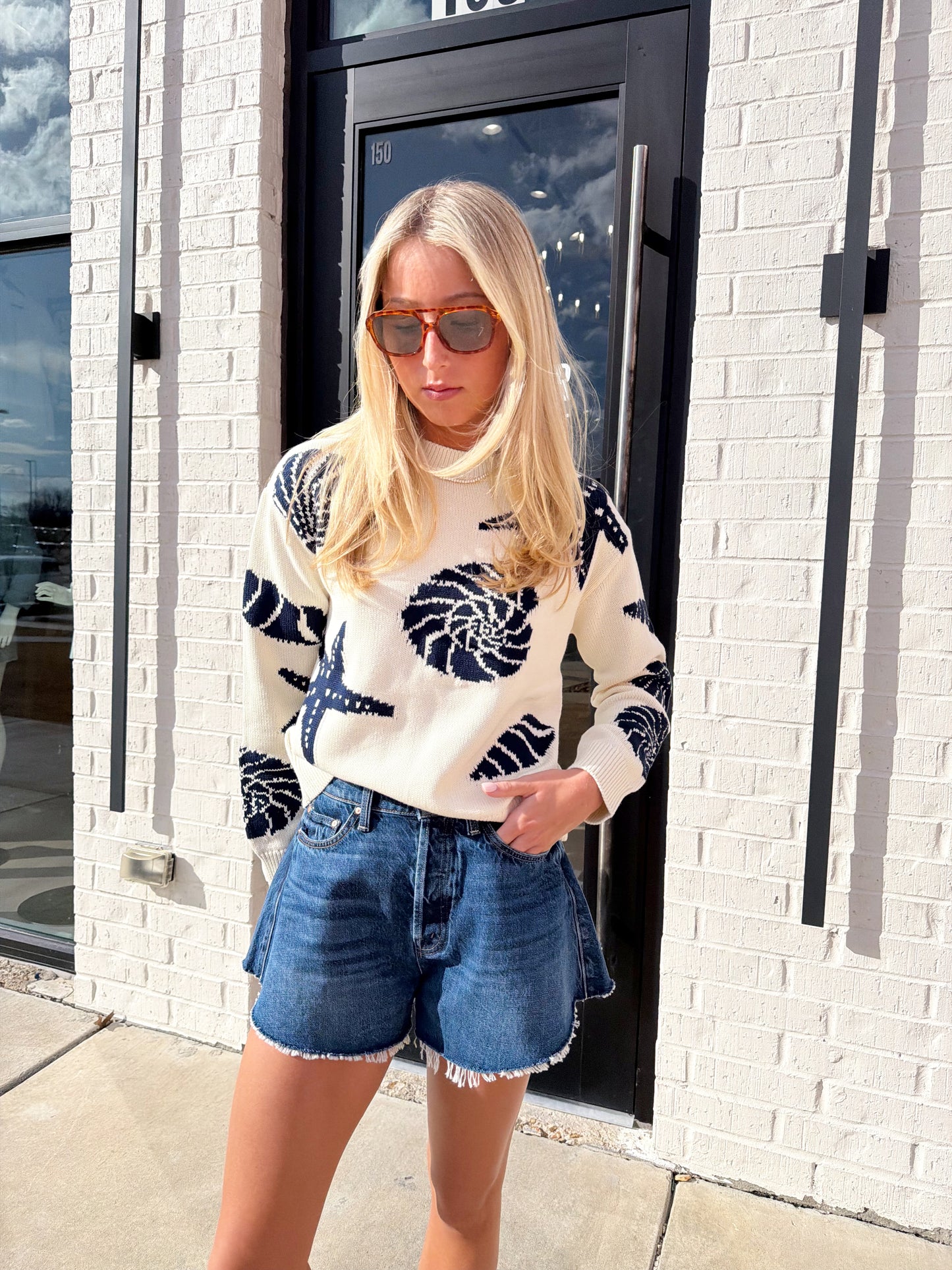 ZOEY SEASHELL SWEATER