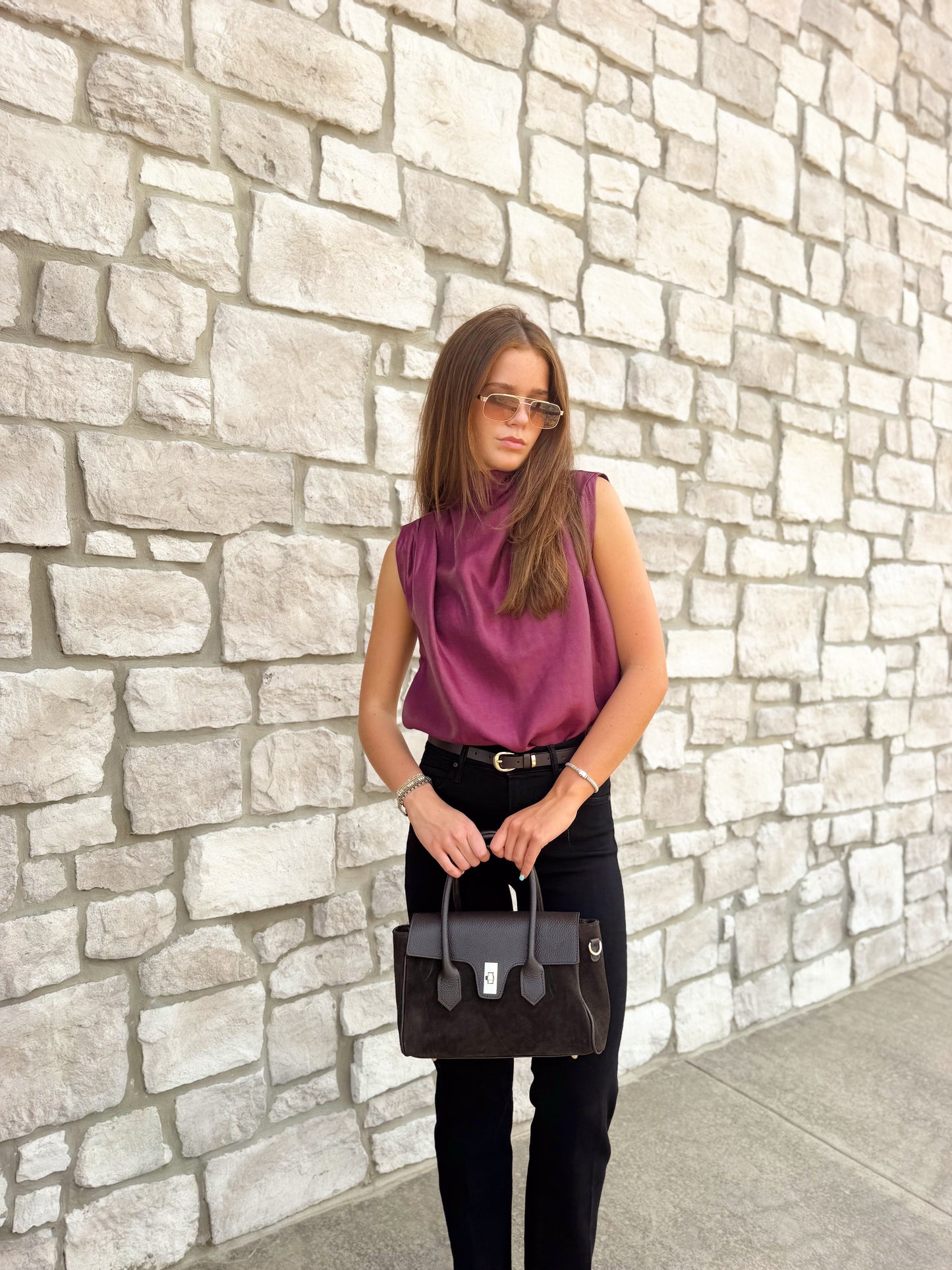 SLEEVELESS FABIENNE TOP