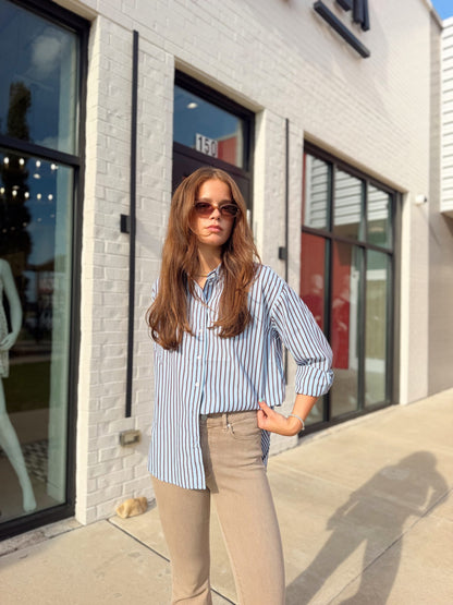 PEMBERLY BUTTON UP