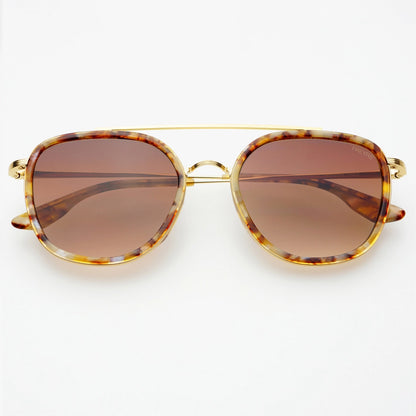 WESTON ACETATE ROUND SUNGLASSES