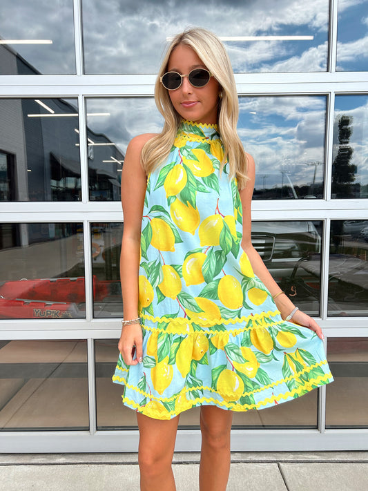 SIMONE HALTER DRESS