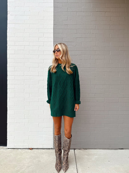 CANYON TUNIC SWEATER DRESS