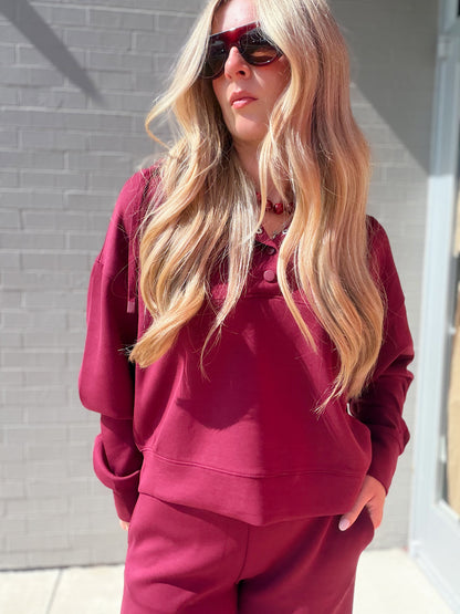 SALLIE SOFT KNIT HOODIE
