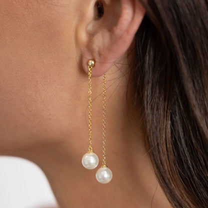 XANA DOUBLE PEARL DANGLE