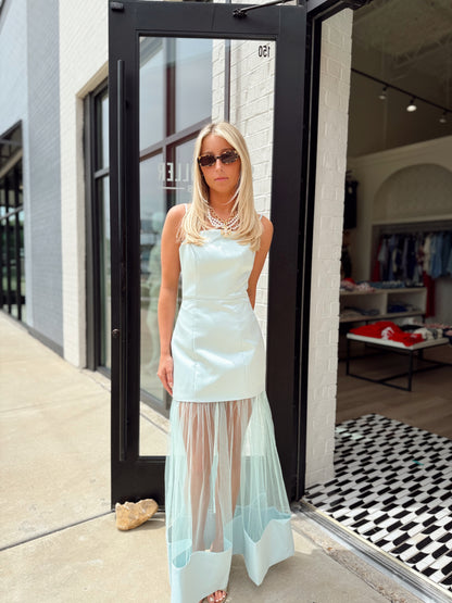 MARCELLA STRAPLESS GOWN