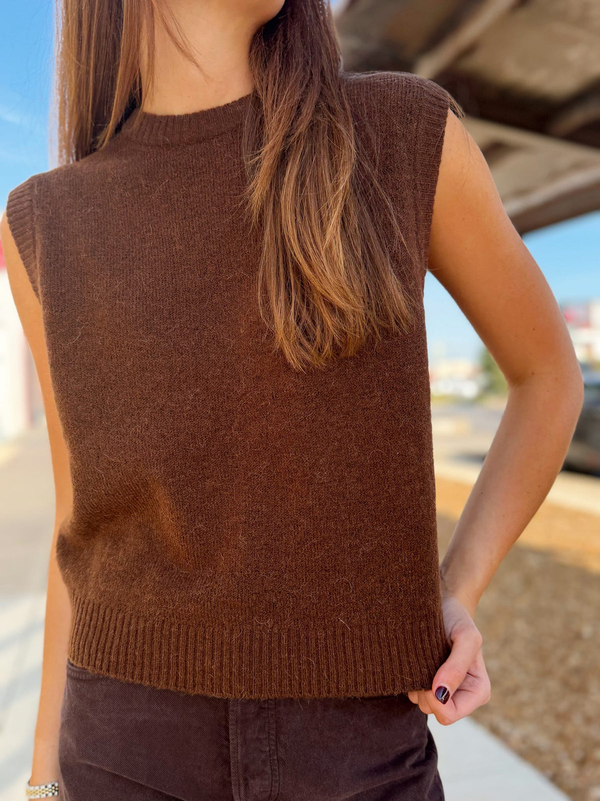 ROSA ESSENTIAL SWEATER VEST