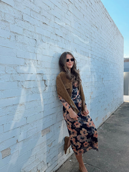 GARDEN GRIT MAXI DRESS
