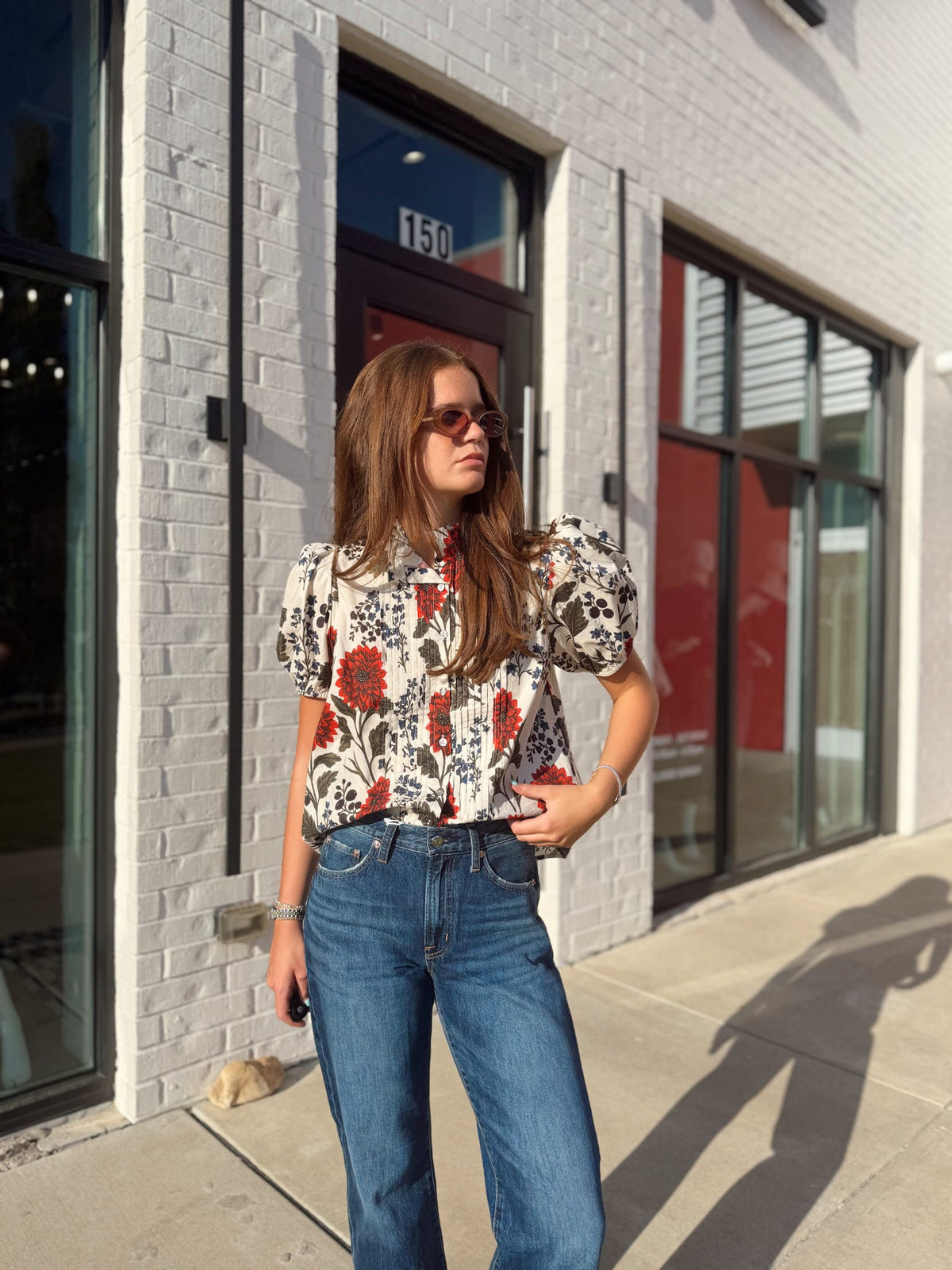 FLORAL BLOUSE