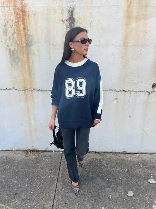 VARSITY CREW SWEATER