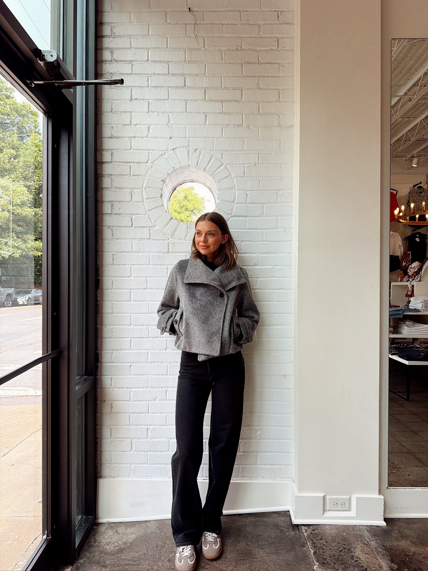 BOSTON OVERSIZED COLLAR JACKET