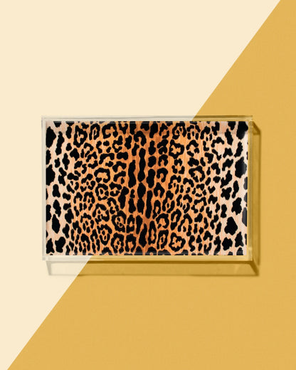 LEOPARD PRINT SMALL TRAY