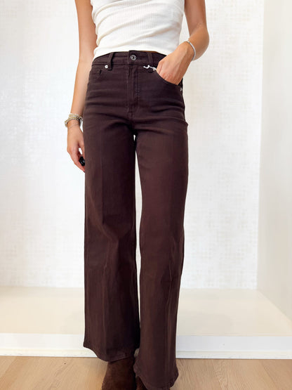 GOOD WAIST PLAZZO ANKLE JEAN