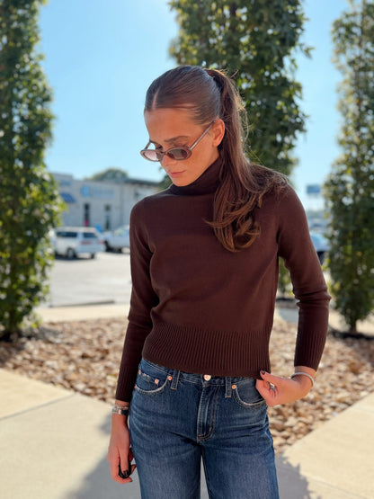 BABY SOFT TURTLENECK SWEATER