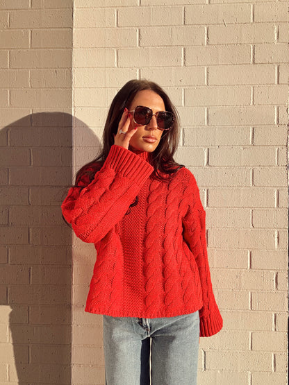 ADALYN OVERSIZED CHUNCKY PULLOVER