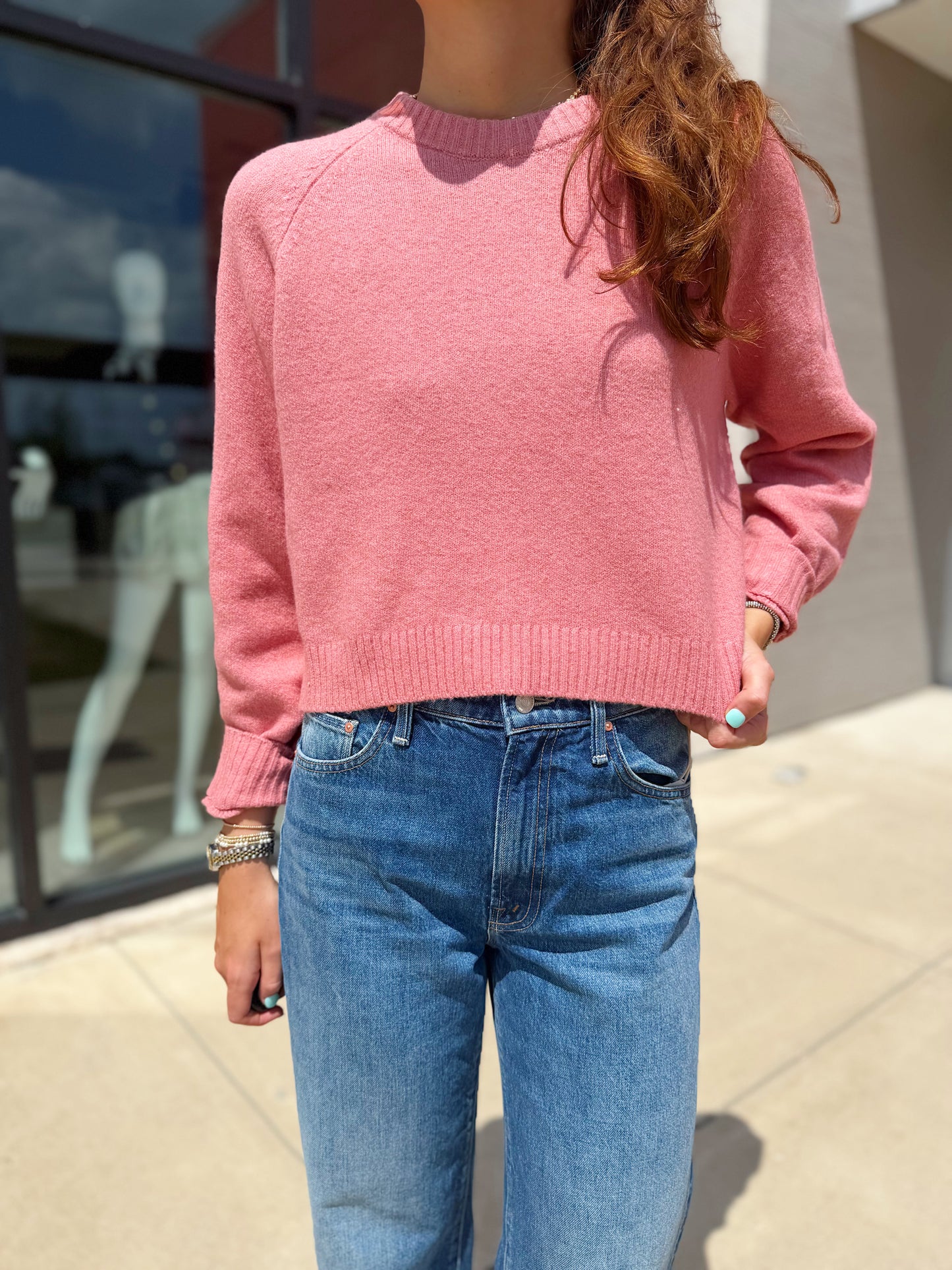 COMING UP SWEATER