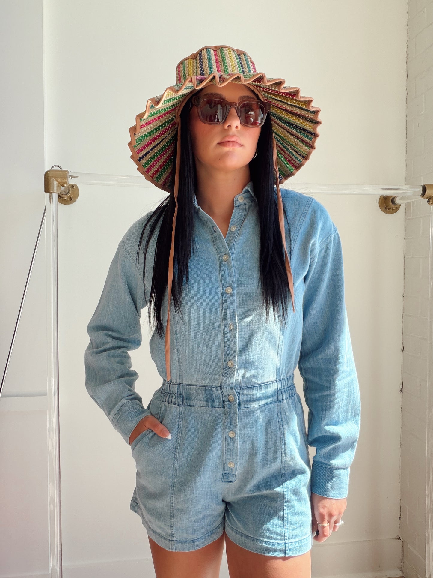 SULLY TWILL ROMPER