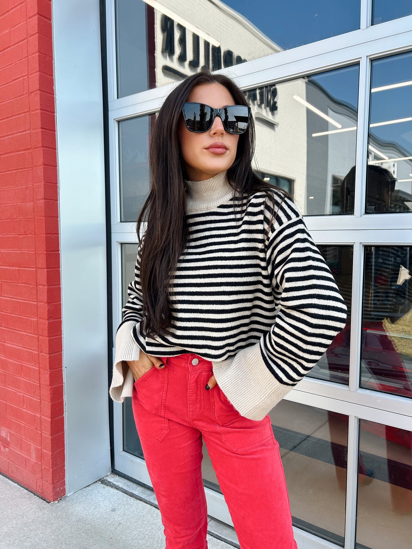 CHALET STRIPE SWEATER