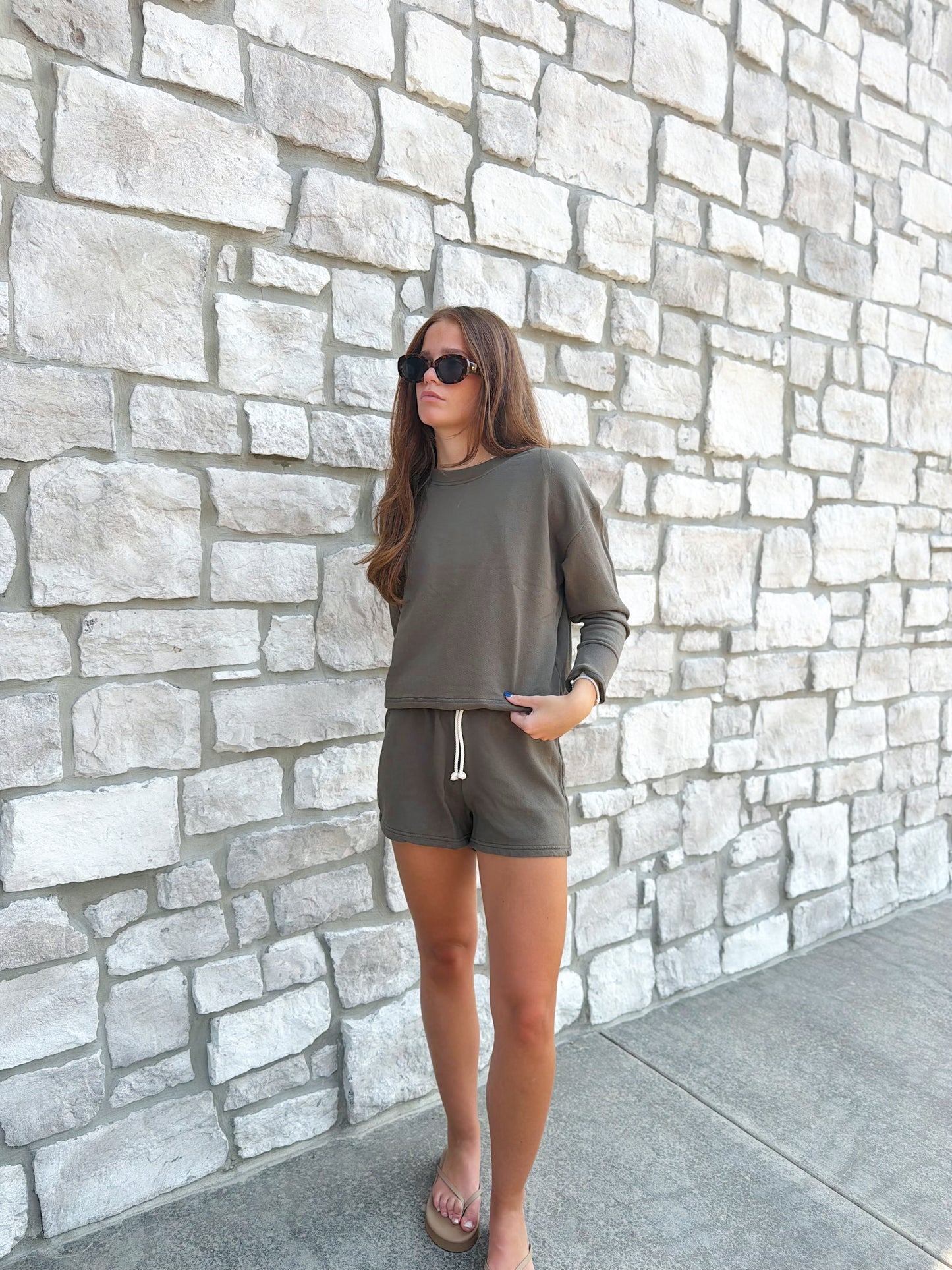 FRENCH TERRY SWEAT-SHORT