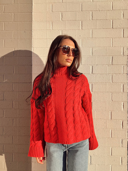 ADALYN OVERSIZED CHUNCKY PULLOVER