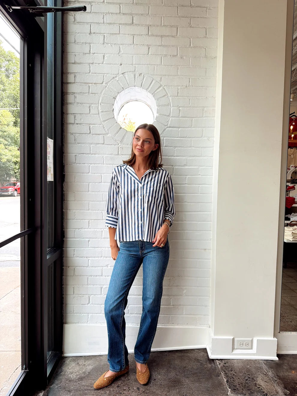 VALENCIA STRIPE SHIRT