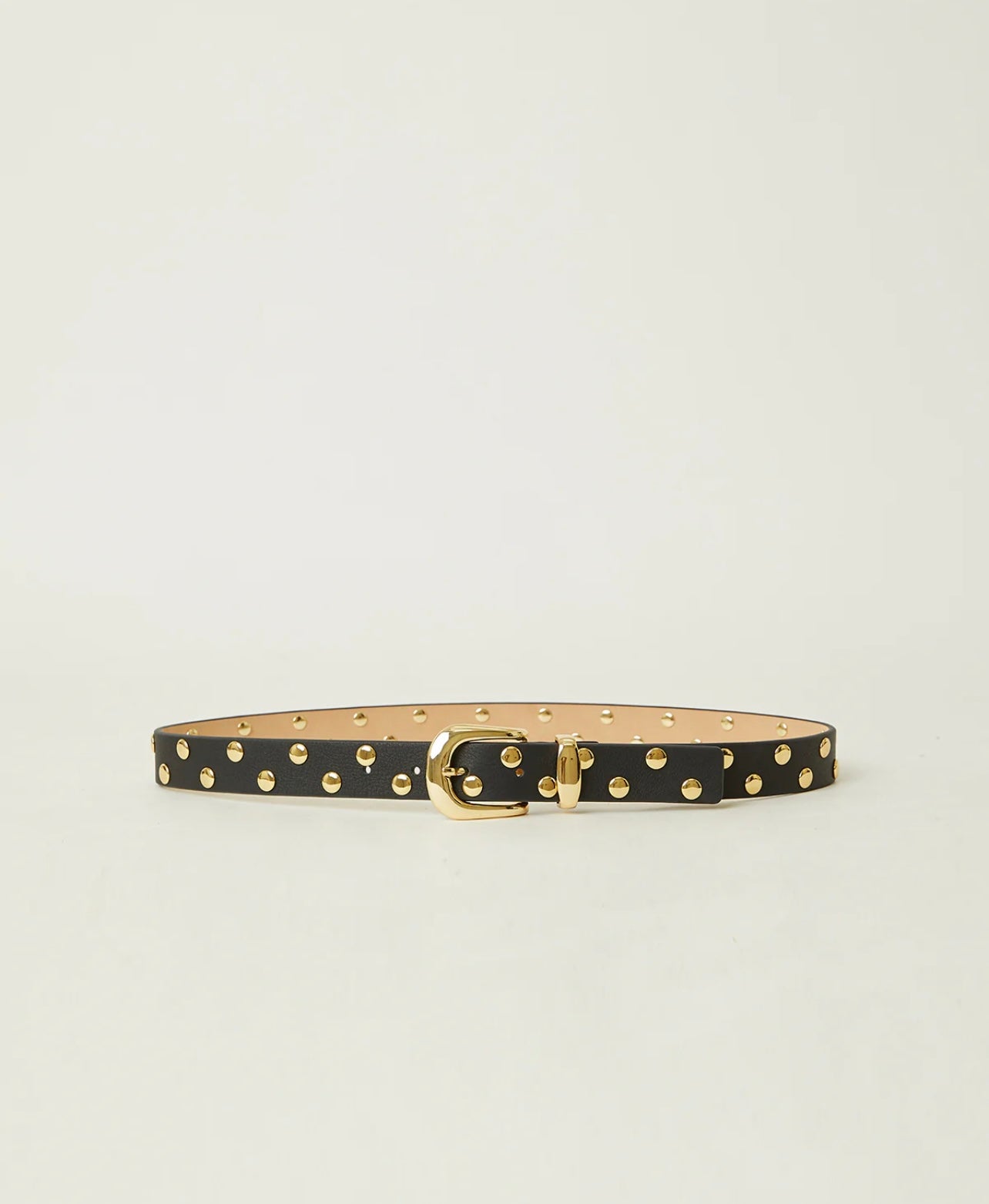 JUNIPER STUDDED LEATHER BELT