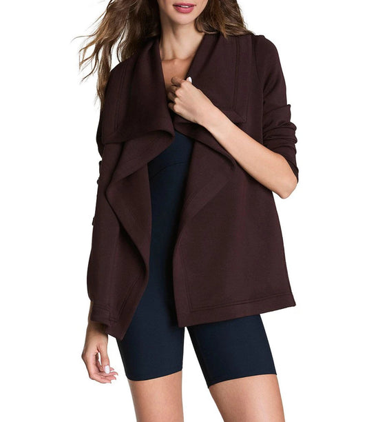 AIR ESSENTIALS OPEN WRAP CARDIGAN