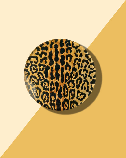 LEOPARD PRINT COASTER