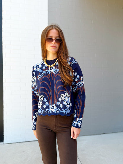 PATTERNED SWEATER