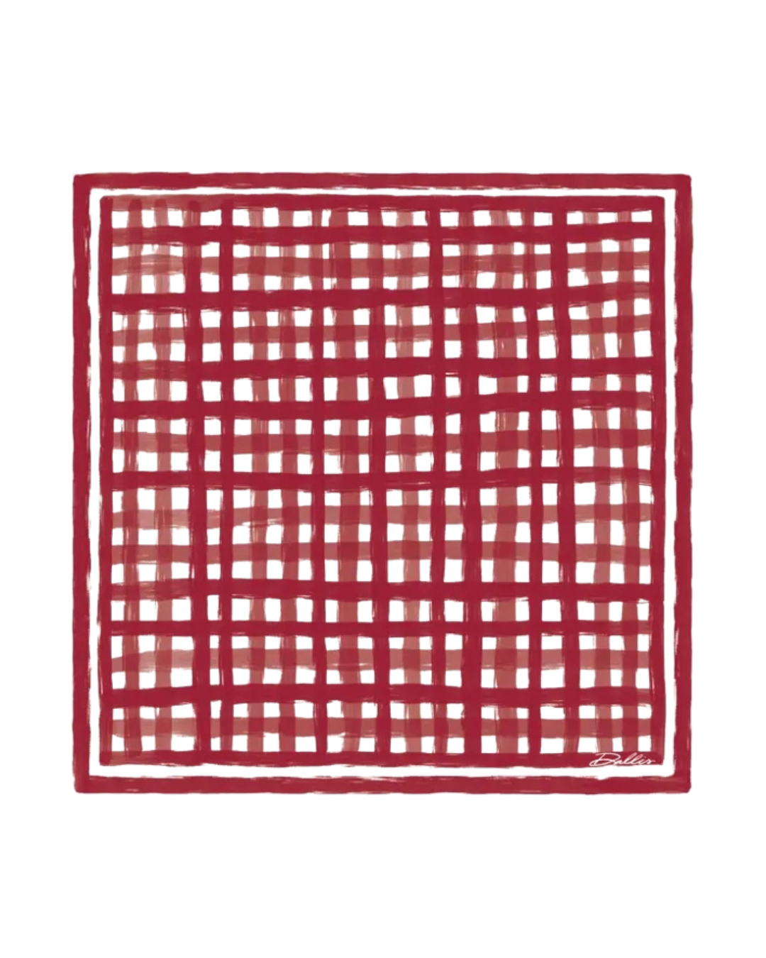 TAILGATE CHECK SCARF SQUARE