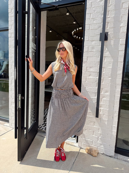 BROOKE GINGHAM SKIRT