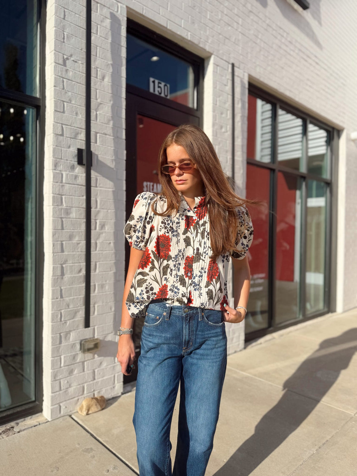 FLORAL BLOUSE
