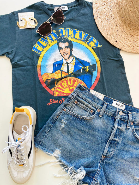 SUN RECORDS X ELVIS BLUE MOON SOLO TEE