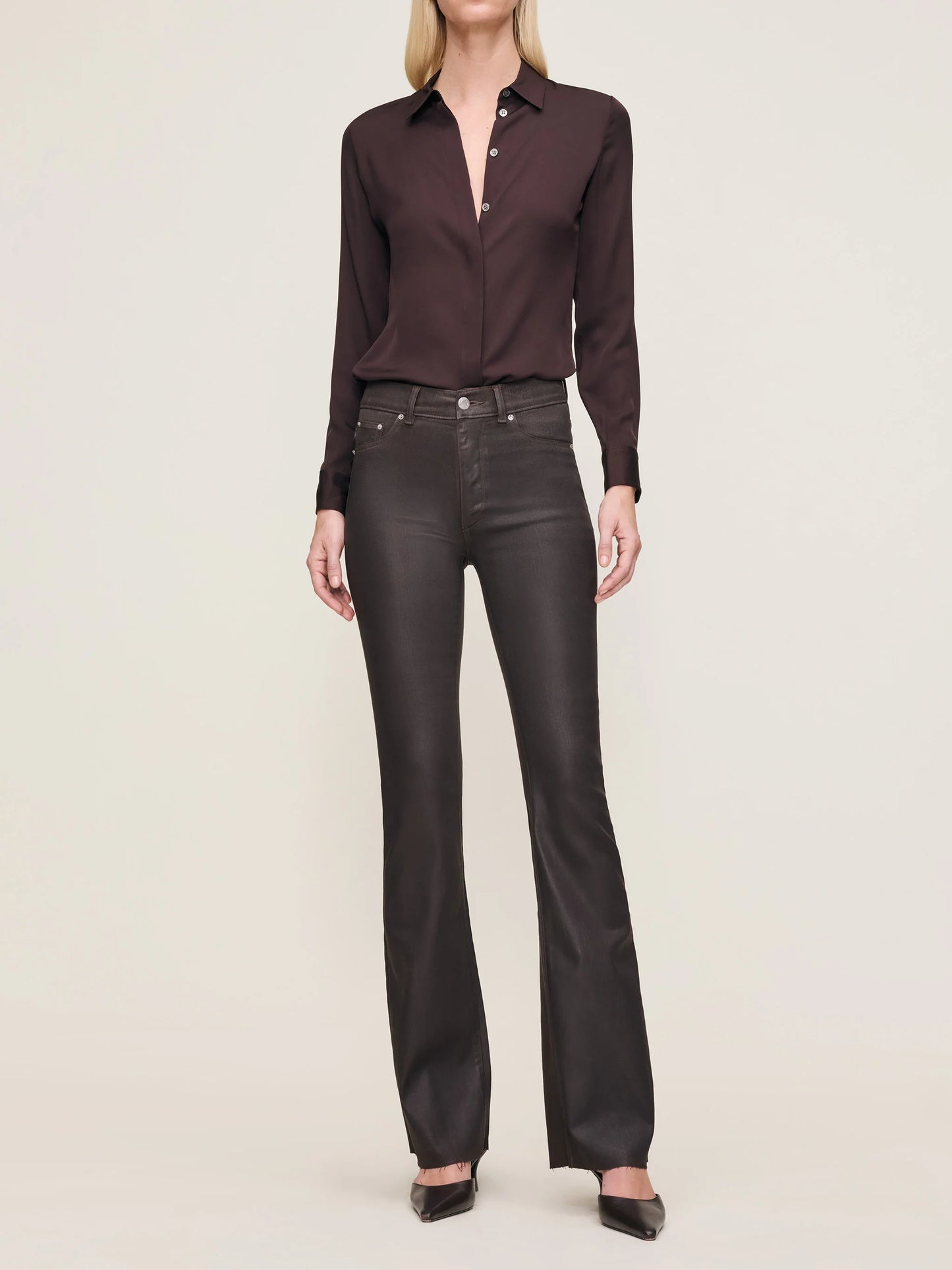 BRIDGET BOOT HIGH RISE INSTA SCULPT- CHOCOLATE COATED