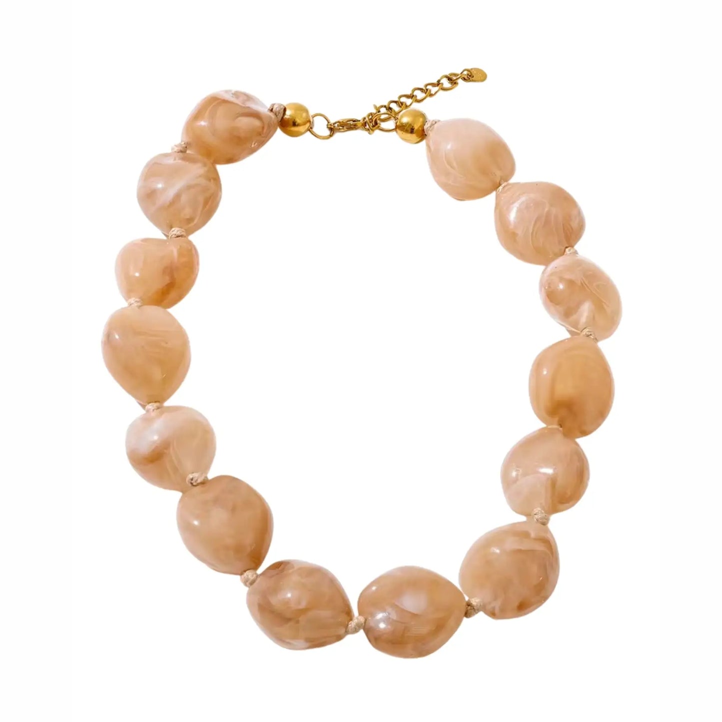 MOCHA BUBBLE NECKLACE