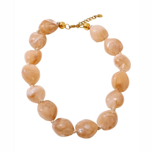 MOCHA BUBBLE NECKLACE