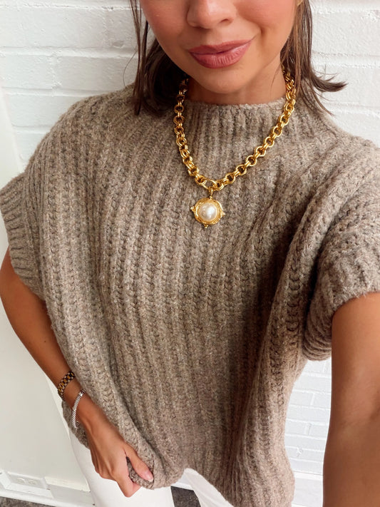 GRANGER TURTLENECK SWEATER VEST