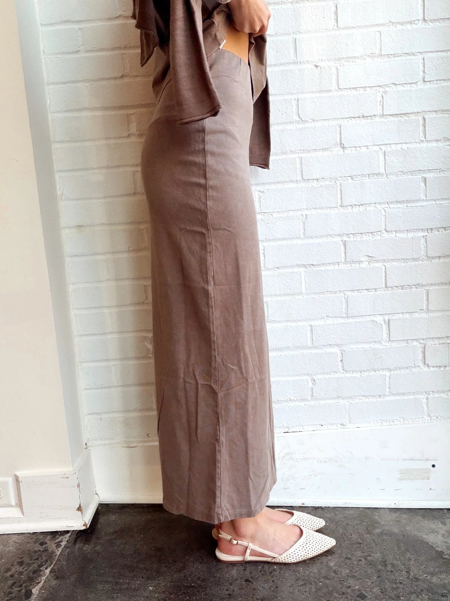 GAIL MIDI SKIRT