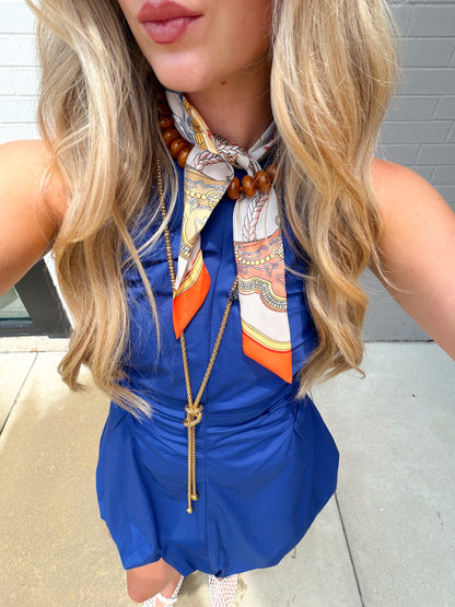 SIDE RUCHED BUBBLE DRESS